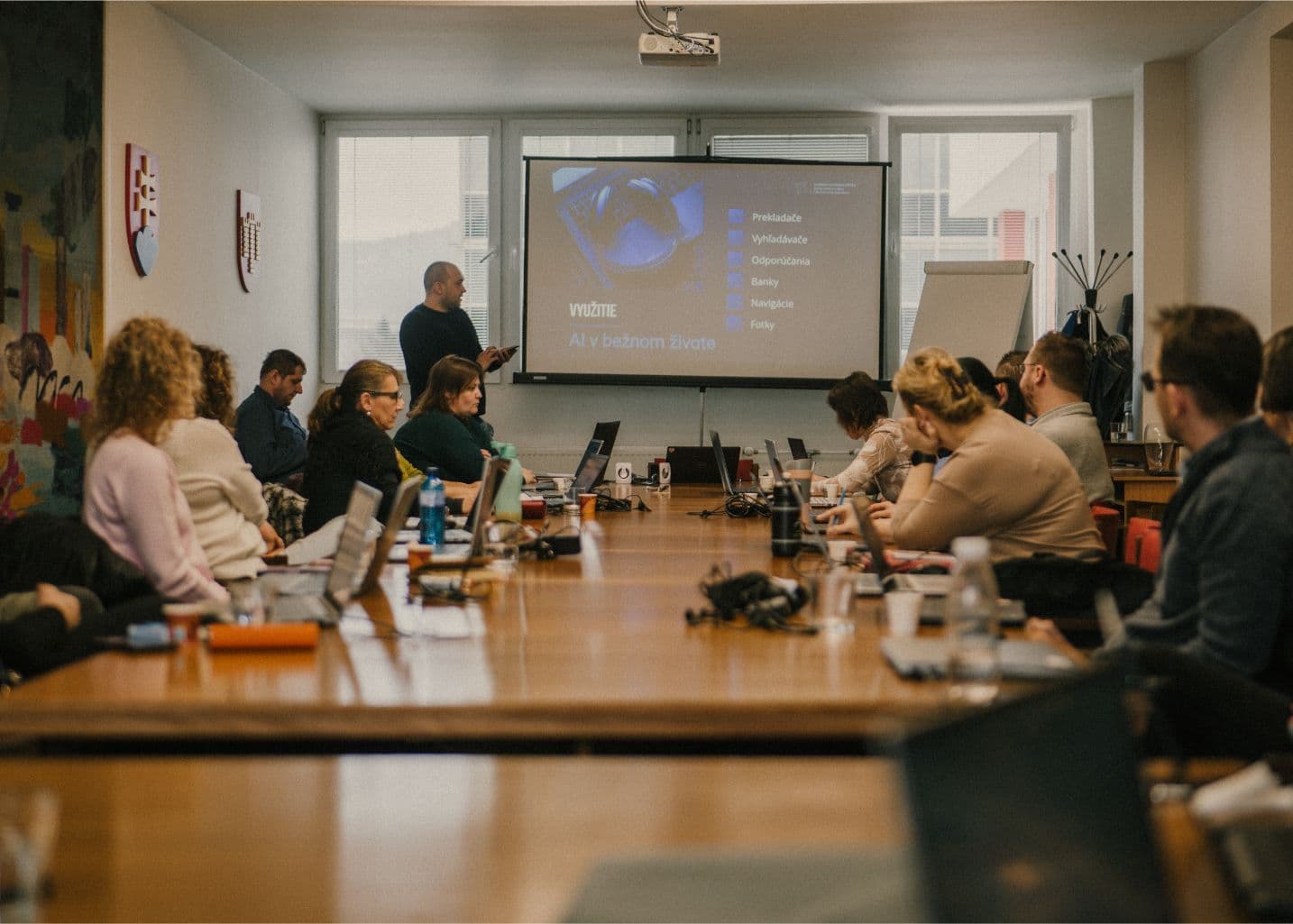 AI workshop pre učiteľov — Považská Bystrica — foto 5
