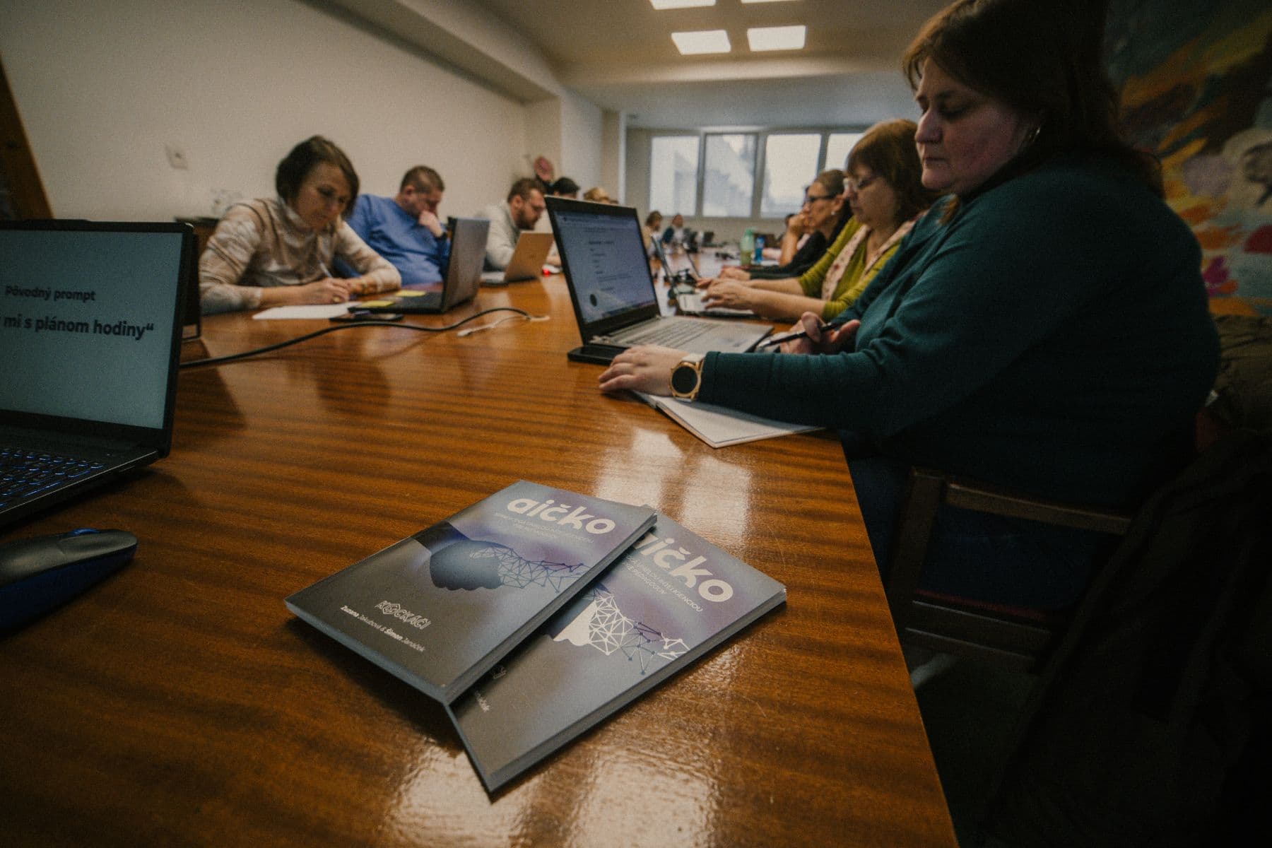 AI workshop pre učiteľov — Považská Bystrica — foto 7